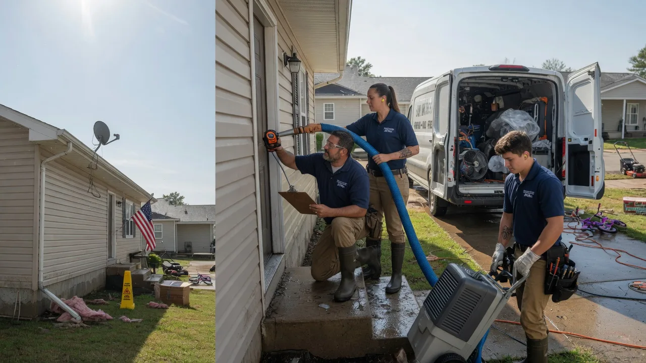 Ceiling Water Damage Restoration in Sikeston, MO near me